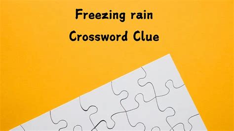 freeze crossword clue|freezing crossword puzzle clue.